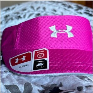 Under Armour Hot Pink Visor. NWT